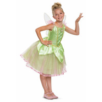 Kids Disney Tinkerbell Peter Pan Fairy Deluxe Costume