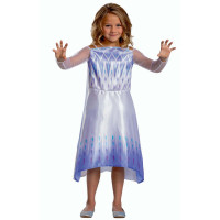 Kids Disney Elsa Frozen Snow Queen Standard Costume Official