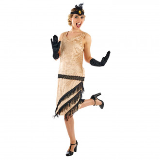 Womens 20s Charleston Flapper Costume