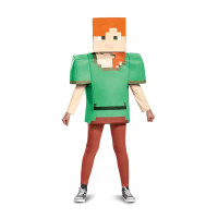 Kids Classic Minecraft Alex Costume
