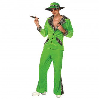 Pimp Daddy Costume Green