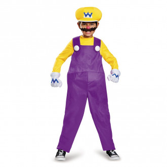 Kids Deluxe Super Mario Bros Wario Costume