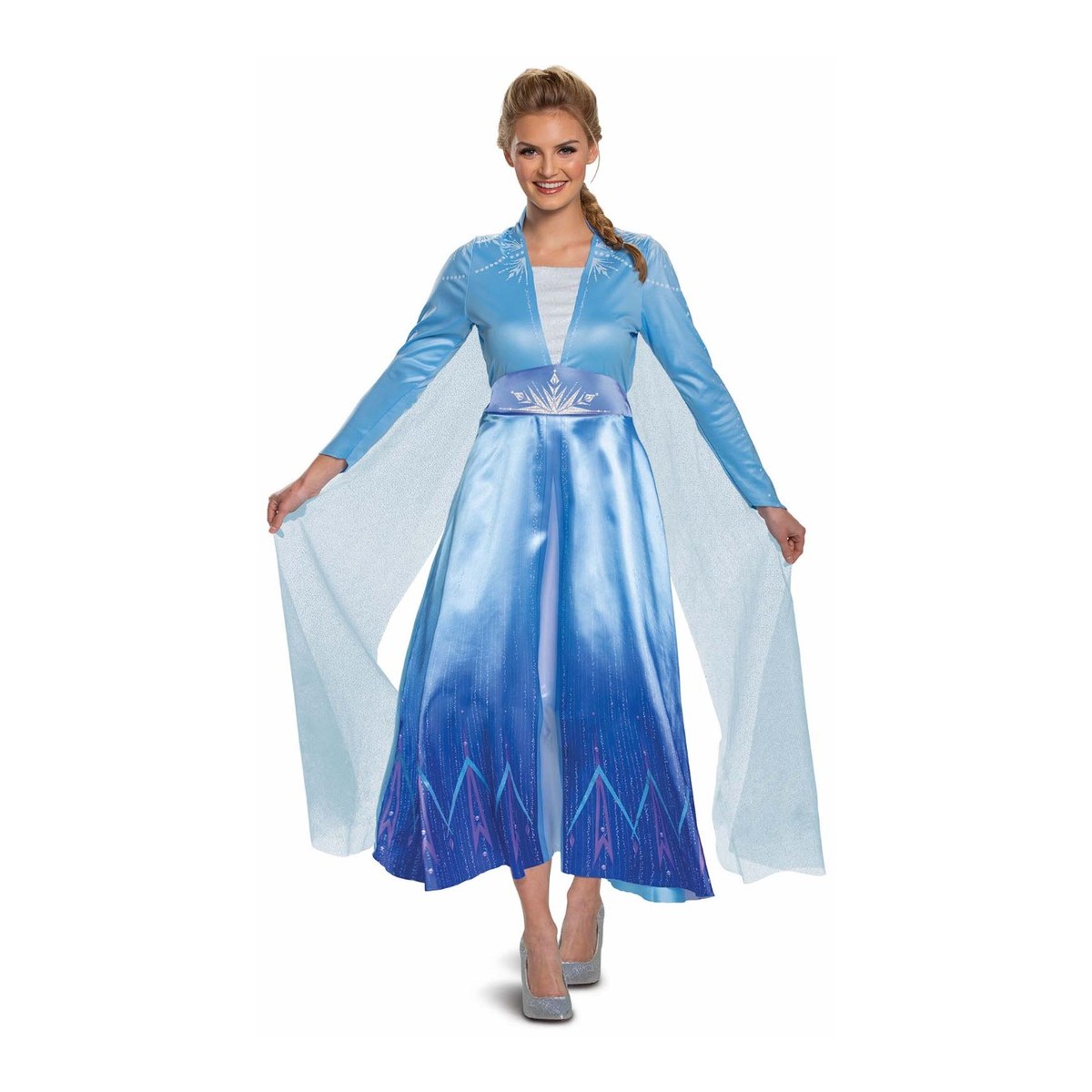 Women's Disney Elsa Frozen Travelling Classic Costume Official