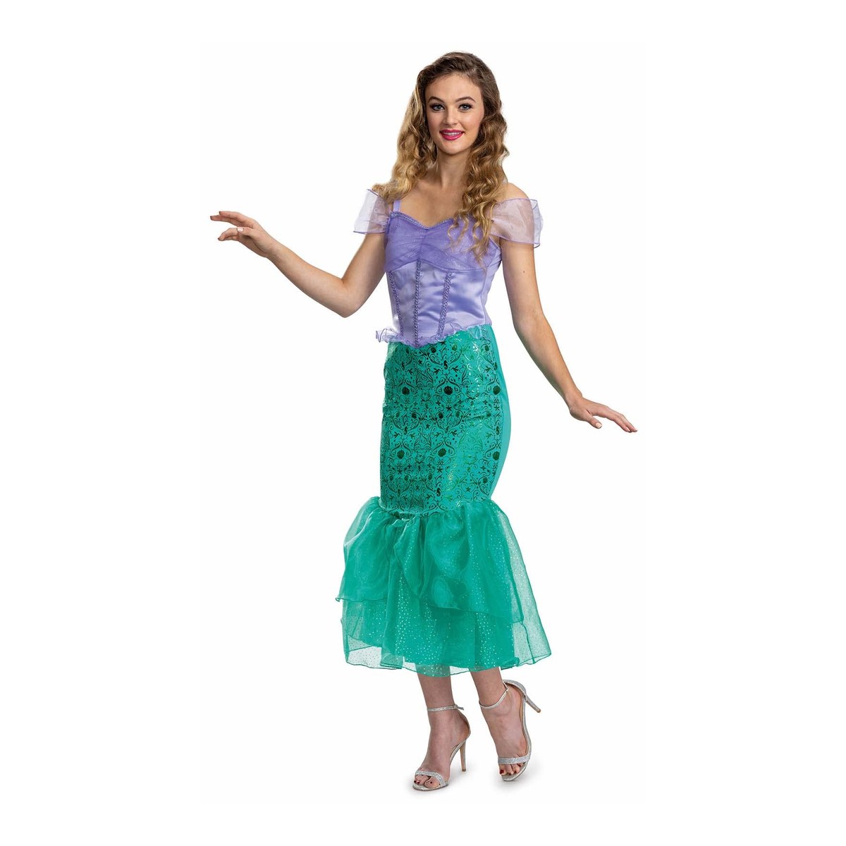 Women's Disney Ariel Little Mermaid Classic Costume Official
