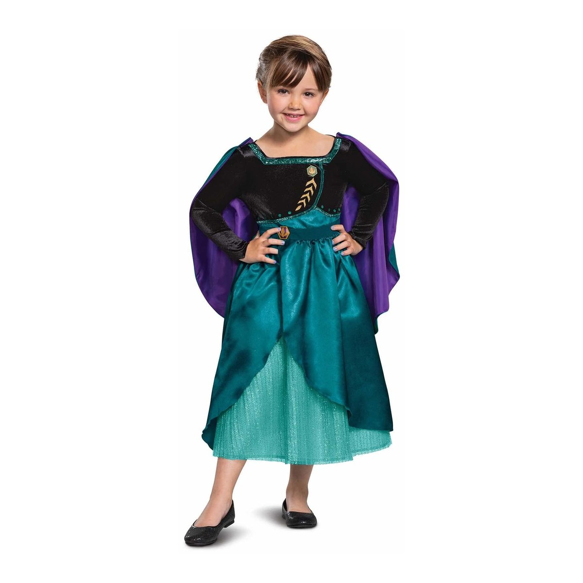 Girls Disney Frozen Queen Anna Deluxe Costume
