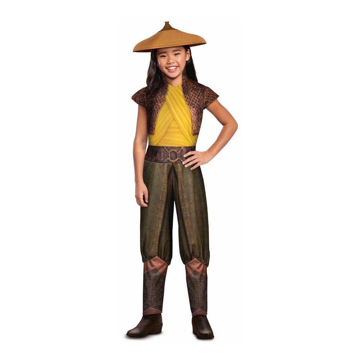 Girls Disney Princess Raya Costume