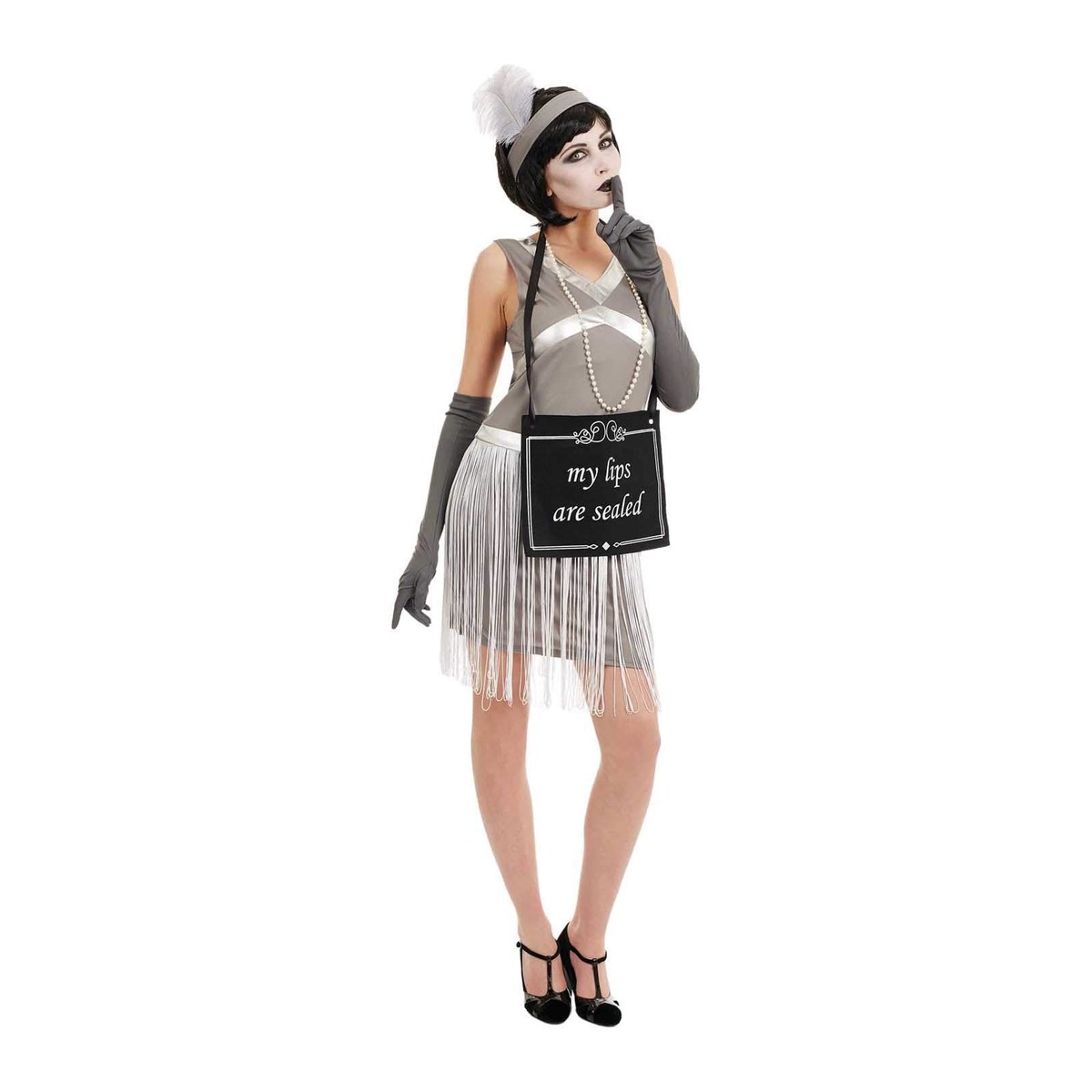 Women's Silent Film Flapper Costume