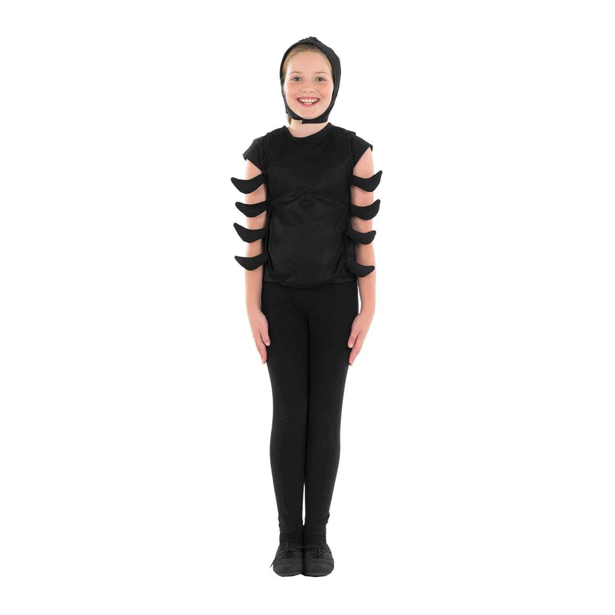 Girls Basic Spider Costume