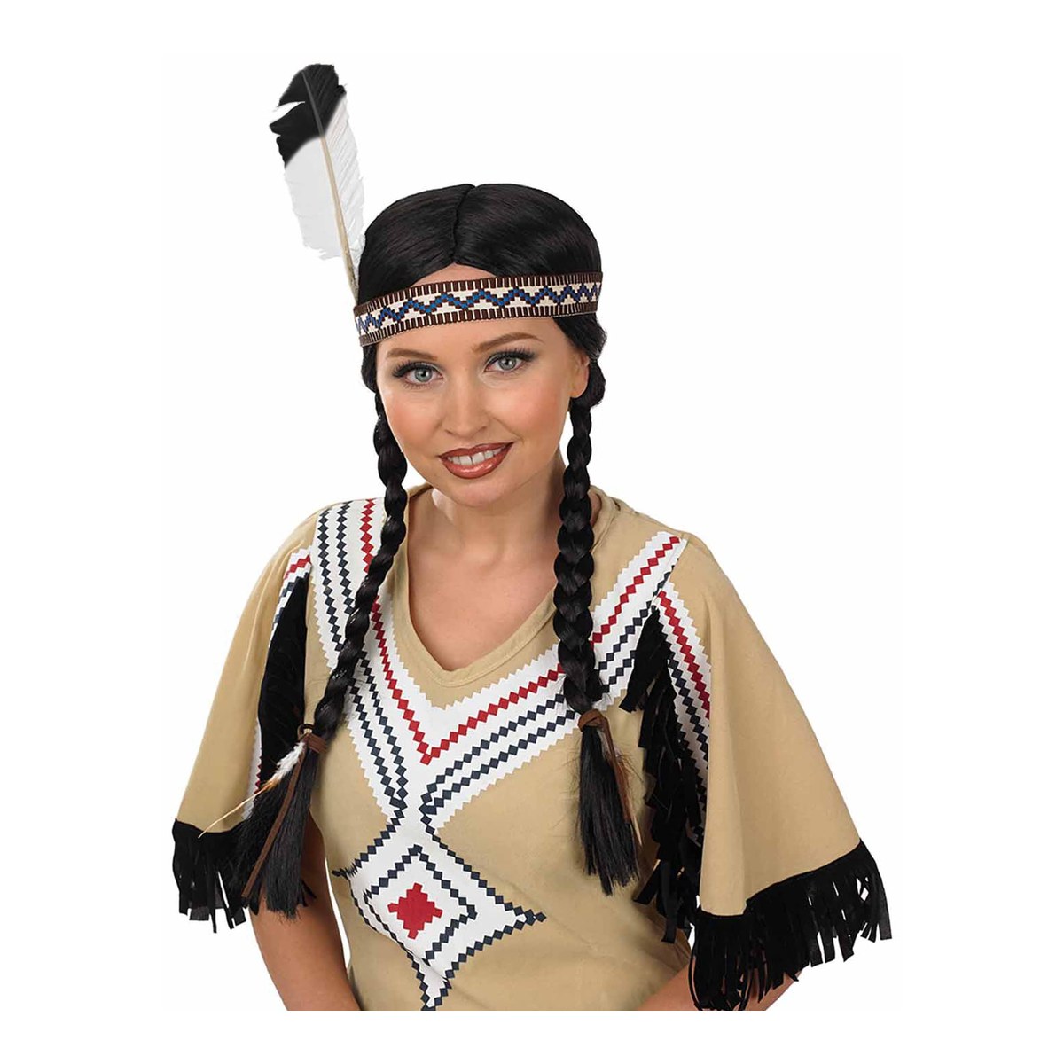 Native American Indian Wig