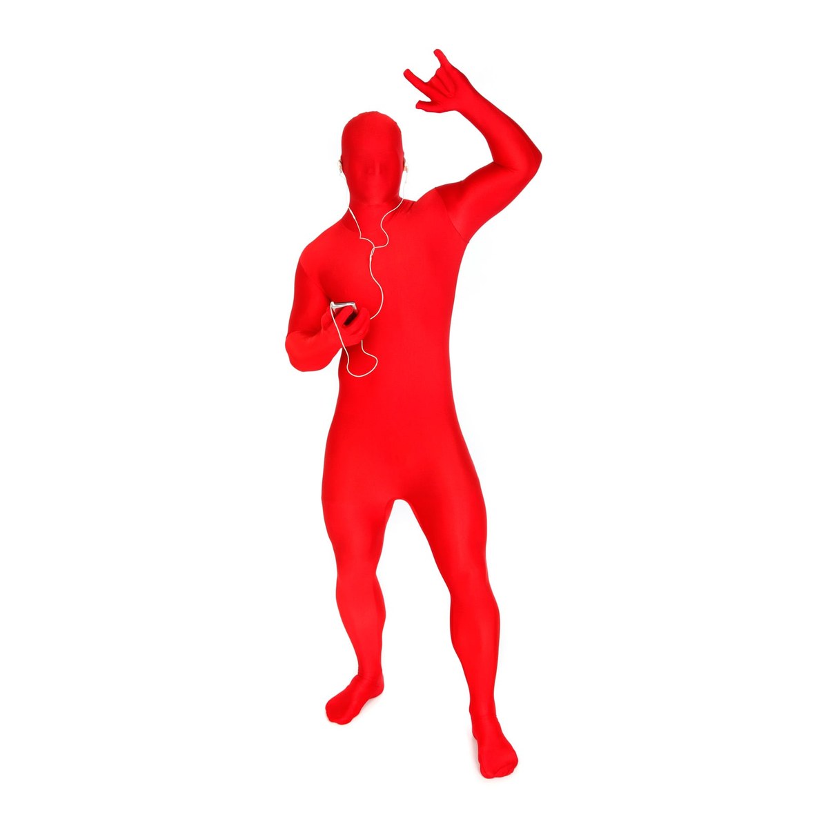 Mens Red Morphsuit Costume