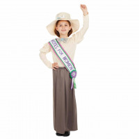 Kids Suffragette Costume