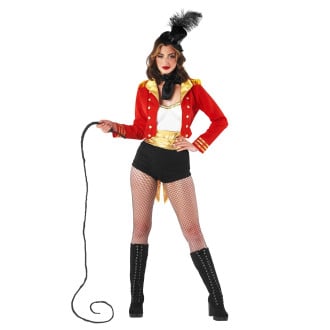 Womens Circus Sexy Ringmaster Costume