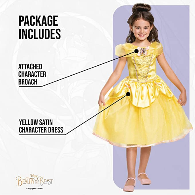 khaki dress Disney Princess Belle Beauty and the Beast Tutu Dress  EverAfterTutuCo