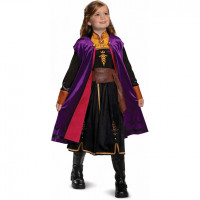 Kids Disney Frozen 2 Anna Travelling Deluxe Costume