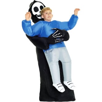 Boys Pick Me Up Grim Reaper Inflatable Costume