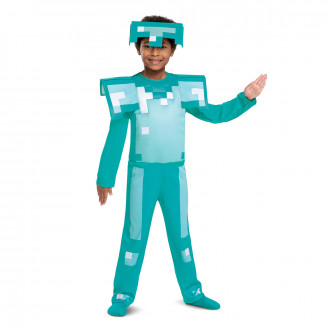 Kids Minecraft Armour Costume
