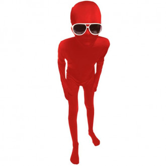 Red Kids Morphsuit