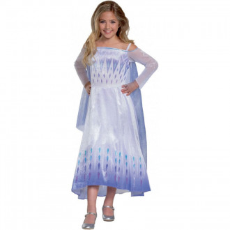 Kids Disney Frozen Snow Queen Elsa Deluxe Costume