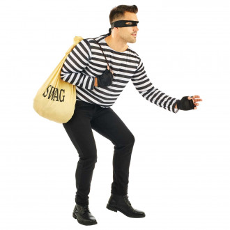 Mens Robber Kit Costume