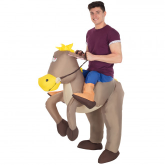 Horse Ride On Inflatable Costume