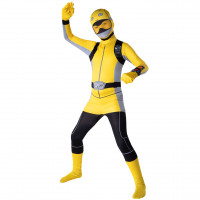 Kids Yellow Beast Morpher Power Ranger Morphsuit
