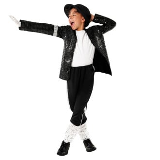 Boys King of Pop 80s Costume