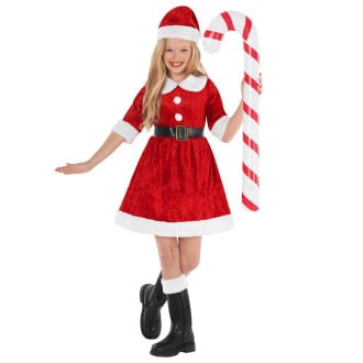 Girls Santa Claus Costume for Girls