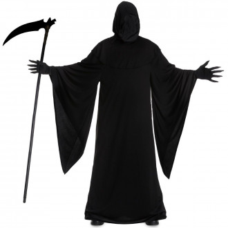 Mens Grim Reaper Horror Robe Costume